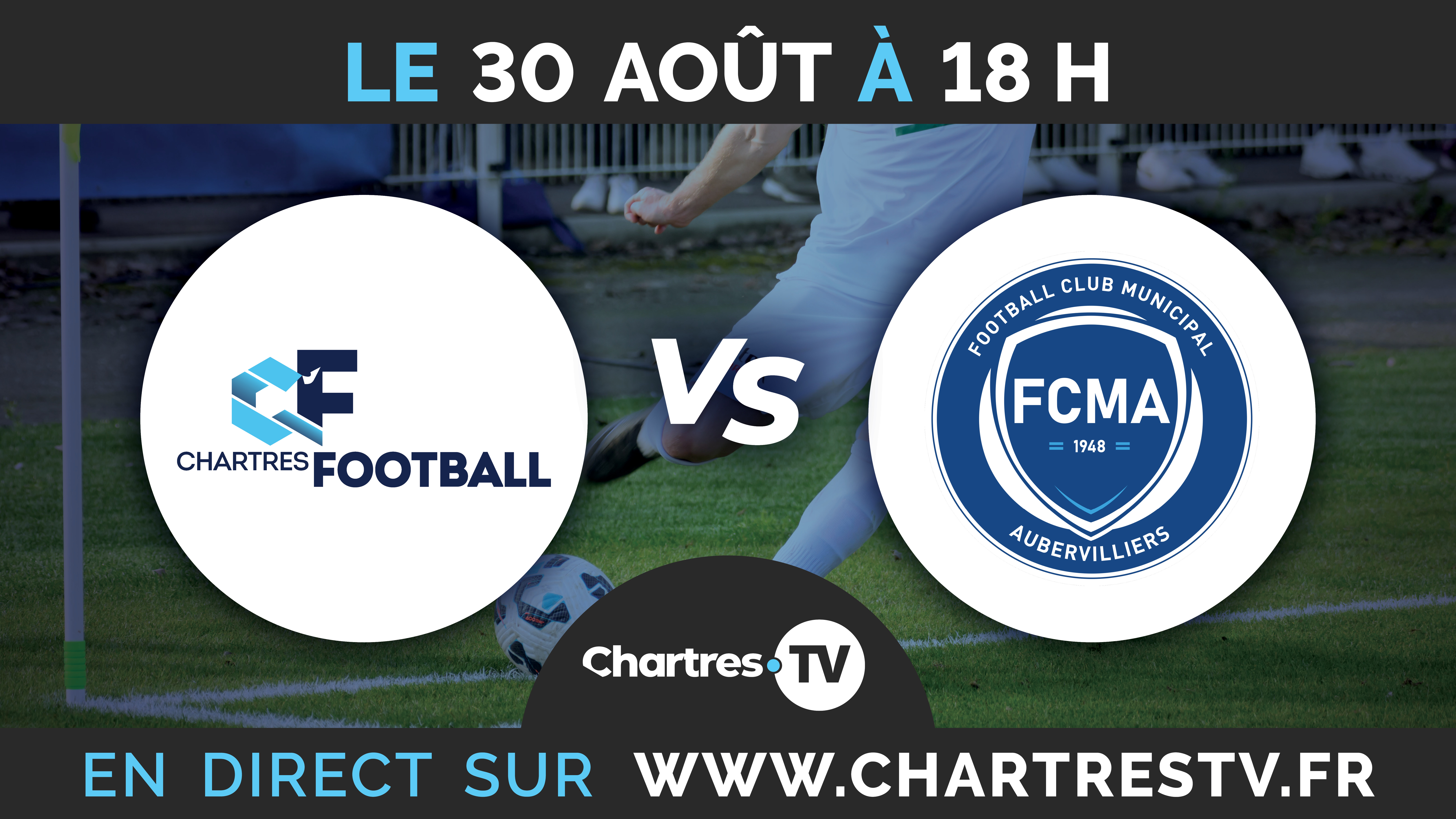 C'Chartres Football vs Aubervilliers FCM