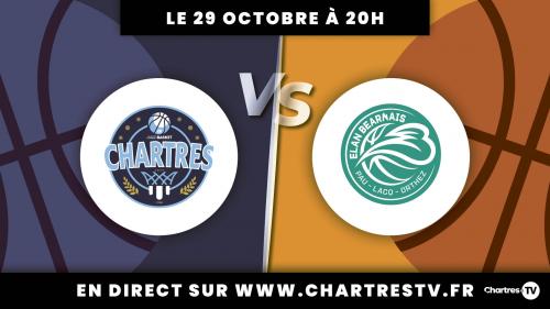 C'Chartres Basket Masculin vs Pau-Lacq-Orthez