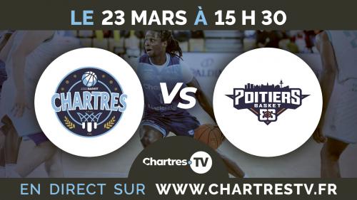 C'Chartres Basket Masculin vs Poitiers