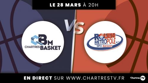 C'Chartres Basket Masculin vs Rouen