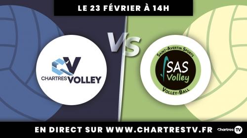 C'Chartres Volley vs Saint-Avertin Sport Volley-Ball